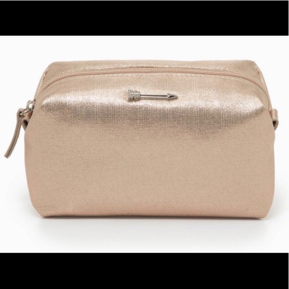 Stella & Dot Champagne Pouf